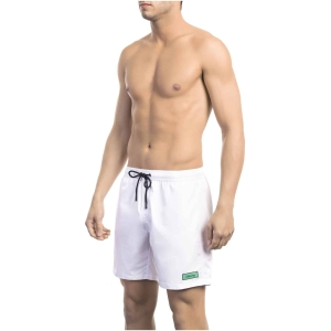 Bikkembergs Beachwear BKK1MBM10_WHITE