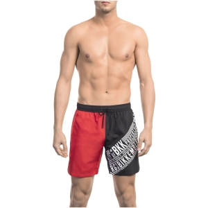 Bikkembergs Beachwear BKK1MBM09_RED&BLACK